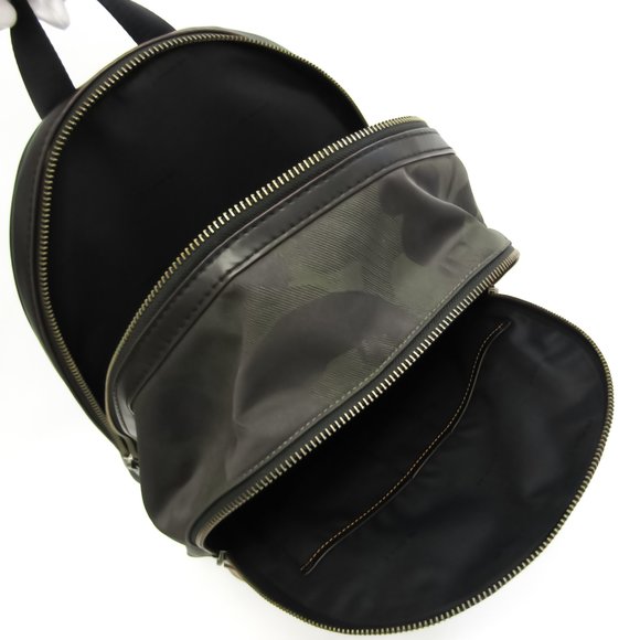 COACH Academy Backpack With Wild Beast Print 29476 Unisex Canvas,Leather Backpac - Picture 3 of 9